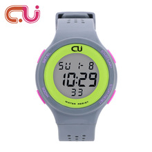 2017 New CU Brand Sports Watch Fashion Alarm Waterproof Military Digital Watches For Man and Woman Casual Wristwatches Clock 2024 - buy cheap