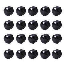 beler 20Pcs Car Wheel Lug Bolt Center Nut Covers Caps for Audi VW SKODA SEAT with 17mm Hexagon bolt 321601173A 321 601 173A 2024 - buy cheap