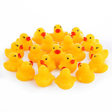 10pcs/lot Cute Baby Kids Squeaky Rubber Ducks Bath Bathe Room Water Fun Game Playing Newborn Boys Girls Toys for Children 2024 - купить недорого