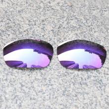 E.o.s lentes de substituição, com polarização melhorada para óculos de sol oakley jawbone-violeta roxo, espelhado polarizado 2024 - compre barato