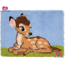 Latch Hook Rug Kits"klink haak kleed"deer carpet embroidery Crocheting needle for carpet embroidery carpet embroidery sale kits 2024 - buy cheap