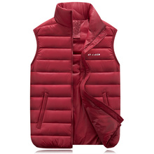 Brieuce plus size 6XL winter vest men new Men women cotton vest autumn and winter men's vest loose stand collar lovers new 2024 - buy cheap