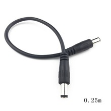 DC Power Plug 5.5 x 2.1mm Male To 5.5 x 2.1mm Male CCTV Adapter Connector Cable Power Extension Cords 2024 - buy cheap