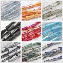 High Grade crystal 8x16mm waterdrop teardrop 13 colors special diy jewelry loose beads 50pcs B992 2024 - buy cheap