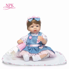 NPK realistic newborn reborn baby doll Gifts for children soft real gentle touch rebornbebes  Christmas Gift 2024 - buy cheap