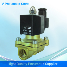 1/2" standard direct acting brass material water solenoid valves 2W160-15 2024 - buy cheap