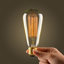 E27 Filament Bulb Retro Vintage Industrial Incandescent 60W (110V OR 220V) 2024 - buy cheap