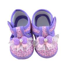 2017 Dots Bowknot Lace Kids Shoes for Girls Summer Spring Princess Shoes Toddler Baby Girl Footwear Children Shoes Girls 17Dec11 2024 - buy cheap