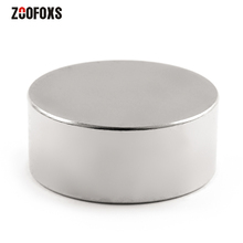 ZOOFOXS 1pcs 40x20 mm N35 Round Super Strong Neodymium Magnet Rare Earth 40x20mm Permanet Powerful Magnets 40*20 2024 - buy cheap