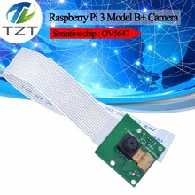 Raspberry Pi 3 Model B + модуль камеры 1080p 720p Мини камера 5MP веб-камера видеокамера совместима с Raspberry Pi 2 Model B 2024 - купить недорого
