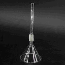 Tubo trasero de vidrio de borosilicato, junta de vidrio de borosilicato de 90mm O.D 19/26, 12cm de longitud, polvo de laboratorio, tubos cónicos de vidrio 2024 - compra barato