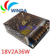 36W switching power supply output 18V 2A full range can be applies for all countries centralized power supply 2024 - buy cheap