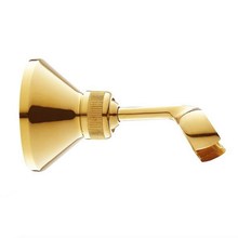 Luxury Gold Color Polished Brass Bathroom Hand Held Mixer Shower Head Holder Bracket Wall Fixture Bathroom Accessory ash063 2024 - buy cheap