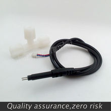 2PCS Flow Sensor Water Quality Probe Testing TDS conductivity Tester RO water purifier dedicated+Tripartite-joints G1/4 0.8MPA 2024 - buy cheap