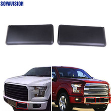 Front Bumper Guards Inserts Pads Cars License Plate Bracket For 09-14 Ford F150 License Plate Holder Mounting Bracket in black 2024 - buy cheap