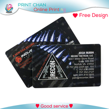 Custom Plastic Business Card Printing Matt Surface/Glossy 0.38mm Thickness Free Shipping 2024 - buy cheap