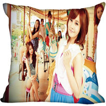 T-ara Jeon Bo Ram-fundas de almohada personalizadas, estampadas, cuadradas, de seda, con cremallera decorativa para el hogar, de satén (un lado) 2024 - compra barato
