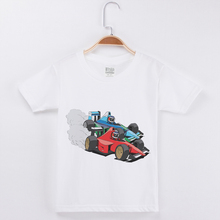 2019 New Brand Children Tshirts Boy Tshirt Kids T-Shirt Half Sleeve Cotton Fashion Popular Tops Racing Car Printed Child Clothes 2024 - buy cheap