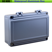 Free Shipping  1piece /lot Top Quality 100% Aluminium Material Waterproof IP66 Standard aluminium box design 220*155*95mm 2024 - buy cheap