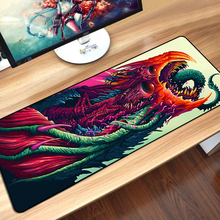 Mouse pad para cs go hyper beast, mousepad grande para computador largo 80*30 cm 2024 - compre barato