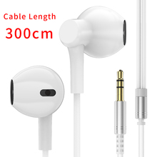 PTM L3 Earphone 3M Length Bass Headphones Stereo Gaming Headset for Mobile Phones Earbuds for Video anchor Internet Celebrity 2024 - buy cheap