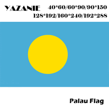 YAZANIE 60*90cm/90*150cm/120*180cm/160*240cm Palau National Flag Palauan Flags And Banners Festival Custom Printed Country Flags 2024 - buy cheap