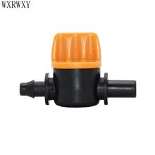 Válvula de irrigação por gotejamento 4/7 a 6mm, torneira em miniatura de 4/7mm e bocal adaptador com 6 peças 2024 - compre barato