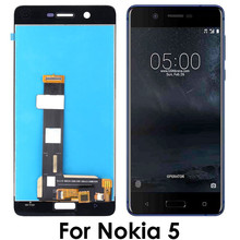 Для Nokia 5 N5 TA-1008 TA-1030 TA-1053 TA-1024 TA-1025 ЖК-дисплей с кодирующий преобразователь сенсорного экрана в сборе с комплектами 2024 - купить недорого