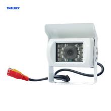 SMALUCK 120 Degree Waterproof Color CCD Reverse Backup Car Truck Camera With IR Night Vision White 2024 - buy cheap