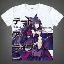 Date A Live T-Shirt Tohka Yatogami Shirt fashionable t shirts Anime Cosplay kawaii t-shirt white t-shirts lolita anime t-shirt a 2024 - buy cheap