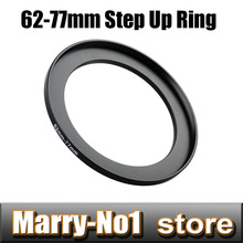 Black Step Up Filter Ring Lens Ring 62mm to 77mm 62mm -77mm 62-77mm 2024 - buy cheap