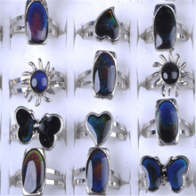 Pinksee-anillos de ambiente para mujer, 10 Uds., varios colores, joyería de moda de alta calidad 2024 - compra barato