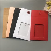 50Sets Envelope Bag Style Packaging With Necklace Inside Card Necklace Jewelry Display Cards&Bags Jewelry Card 14*10.5cm 2024 - buy cheap