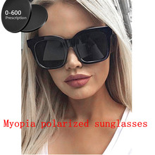 men Custom Made Myopia Minus Prescription Lens prescription Men Polarized Square Sunglasses Outdoor Driving goggles uv400 FML 2024 - buy cheap