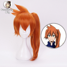 Pelucas de Cosplay de My Hero Academia Itsuka Kendo, 50cm, 20 pulgadas, pelo sintético resistente al calor, peluca de Cosplay + gorro de peluca 2024 - compra barato