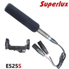 Superlux E525S Stereo condenser Shotgun Microphone interview microphone + XLR Lead for MS stereo recording 2024 - buy cheap