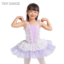 Fantasia infantil de tutu, balé roxo leve para dança, bailarina, roupa de palco, vestido de renda infantil, 15303 2024 - compre barato