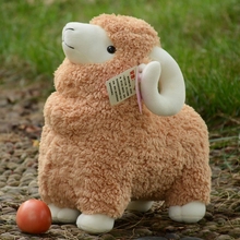 Dorimytrader Jumbo Lovely Мягкая плюшевая игрушка из овечьей шкуры Игрушечные куклы из козлята Большой подарок для малышей 35inch 90cm DY60270 2024 - купить недорого