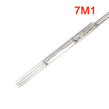 50pcs 7F1 Disposable Sterilized Tattoo Needles for Tattoo Machine 2024 - buy cheap