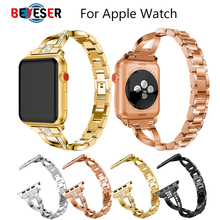 Band For Apple watch Serie  5 4 3 2 1 Bracelet adapters Strap watchband Watch strap for apple watch 38mm 40mm 42mm 44mm Bracelet 2024 - buy cheap