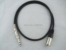 6.3/6.5/6.35 Three core public money Balance the cannon line The microphone cable Tuning decca dragon line 2M 6.4ft 2024 - buy cheap