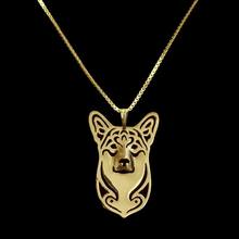 Fashion Jewelry Alloy Pet Dog Pendant Necklaces Women's Pembroke Welsh Corgi Necklaces Drop Shipping 2024 - buy cheap