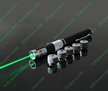 OXLasers 5 МВт 5 моделей 5 в 1 зеленый лазерная указка ручка с 5 звезд Шапки (6 in1) лазер калейдоскоп Бесплатная доставка 2024 - купить недорого