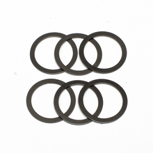 100pcs M5 nylon graphite washer flat washers plastic gasket ultra-thin gaskets high quality high temperature resistance black 2024 - buy cheap