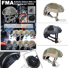 FMA Ballistic Helmet with 1:1 protecting pat TB1010 Camouflage series Hunting Caps free shipping 2024 - buy cheap