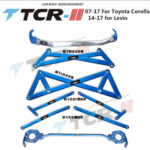 Barra de tensión estabilizadora de aleación de aluminio, barra de puntal Levin, suspensión de cuatro puntos, para Toyota Corolla 14-2007, TTCR-II 2017 2024 - compra barato