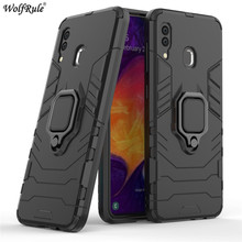 For Cover Samsung Galaxy A20 Case Ring Holder Armor Bumper Phone Case For Samsung Galaxy A20 Cover For Samsung A20 A205 6.4'' 2024 - buy cheap