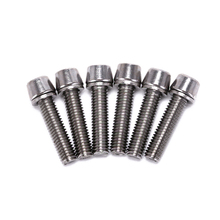 6PCS Bicycle Headset Stem Cap Screw Ultralight Stainless Bicycle Seat Disc Bolt M5 * 20mm Mountain Bike Road Bike Riser Screw 2024 - buy cheap