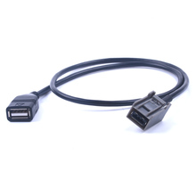 Brand New AUX USB CABLE ADAPTER 2008 ONWARD FOR HONDA for CIVIC for JAZZ/CR-V for ACCORD/CR-Z 09-13 MP3 2024 - buy cheap