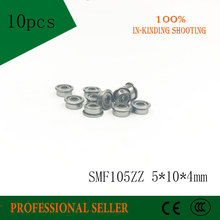 MF105ZZ SMF105ZZ SMF105 440C  stainless steel  Flange bushing ball bearing  SF628/5ZZ LF1050ZZ 5*10*11.6*4*0.8mm 2024 - buy cheap